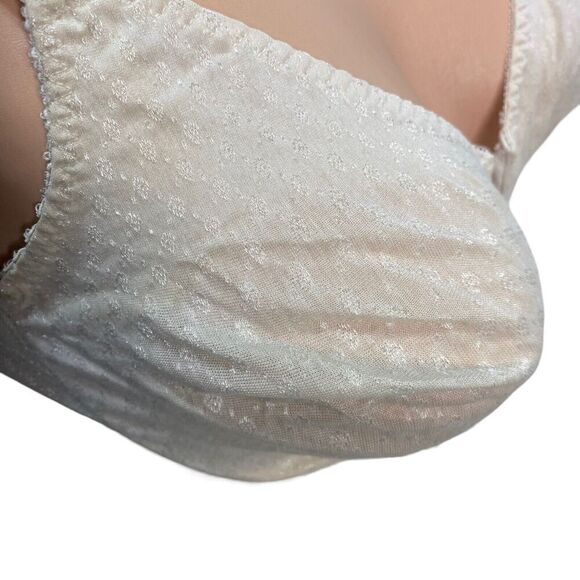 Vintage Maidenform Stretch Tee Bra 36D Tan Wireless Front Closure - Picture 6 of 8